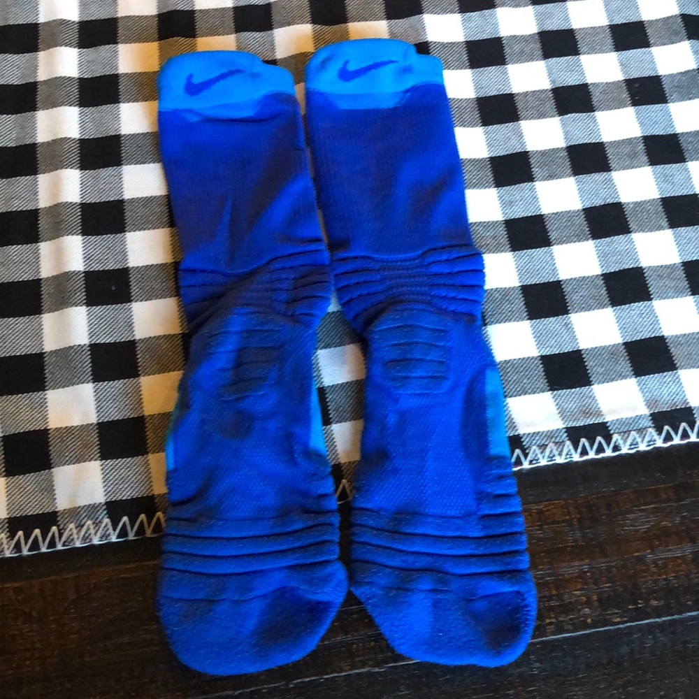 Nike Elite Socks - Royal Blue Boys Large